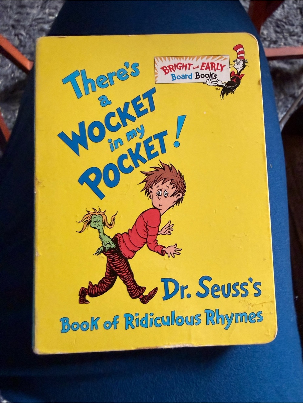 Dr. Seuss Board Book There’s a Wocket in my Pocket